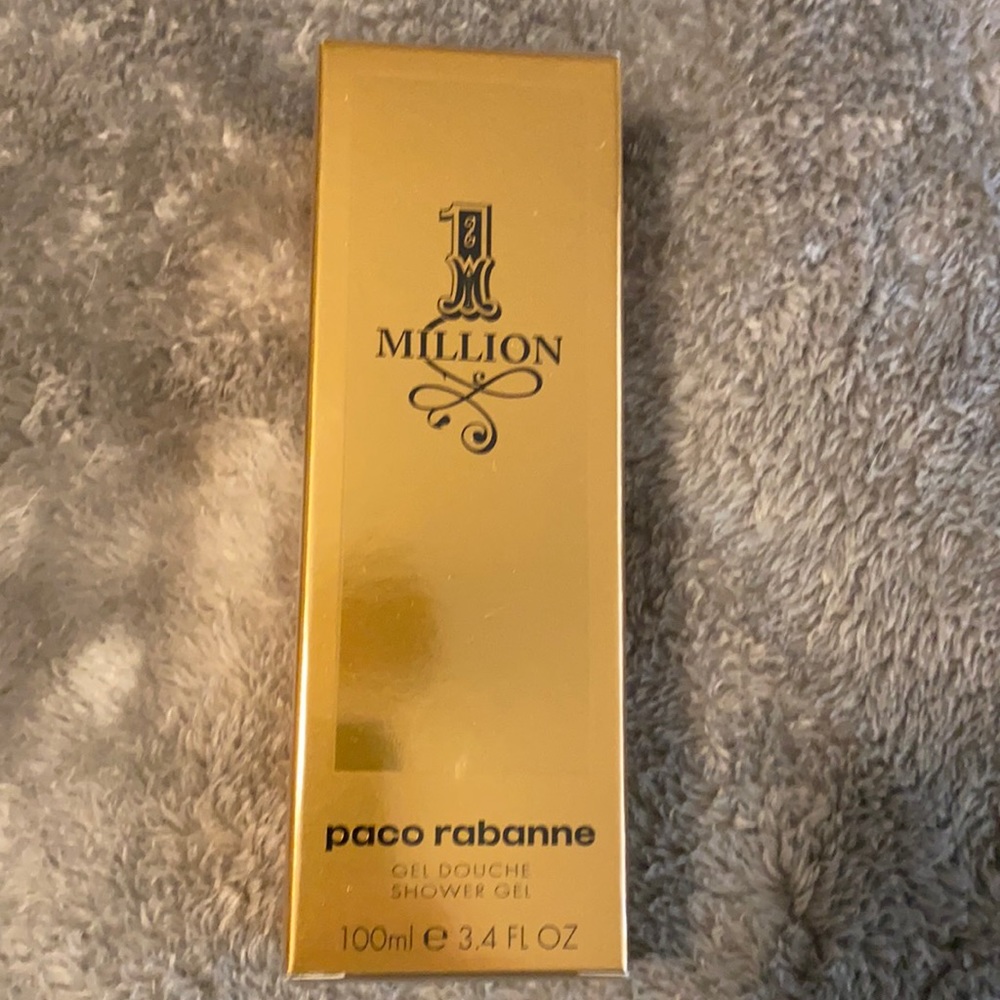 COPY - 1 Million Shower Gel 3.4 oz brand new paco rabanne new!